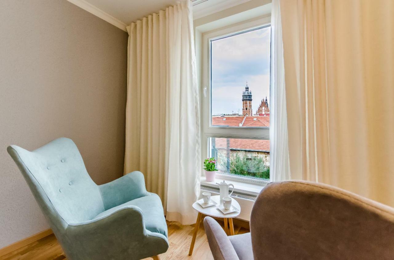 Central Penthouse With Terrace Krasków Eksteriør bilde