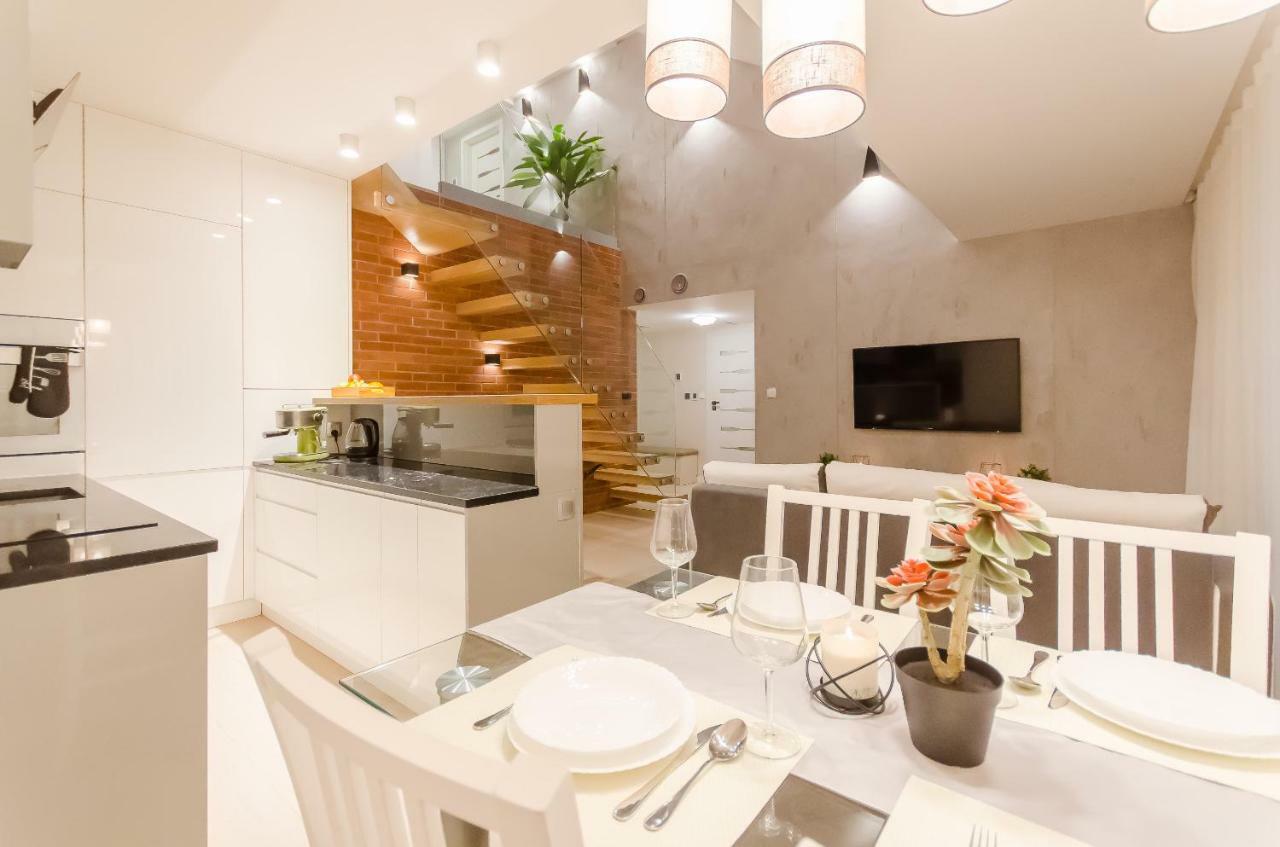 Central Penthouse With Terrace Krasków Eksteriør bilde